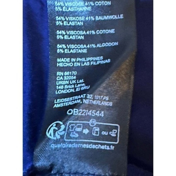 Anthropologie Belted Navy Pencil Skirt - XS - NWT $138 Retail - Picture 7 of 7